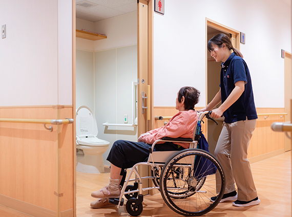 トイレ介助